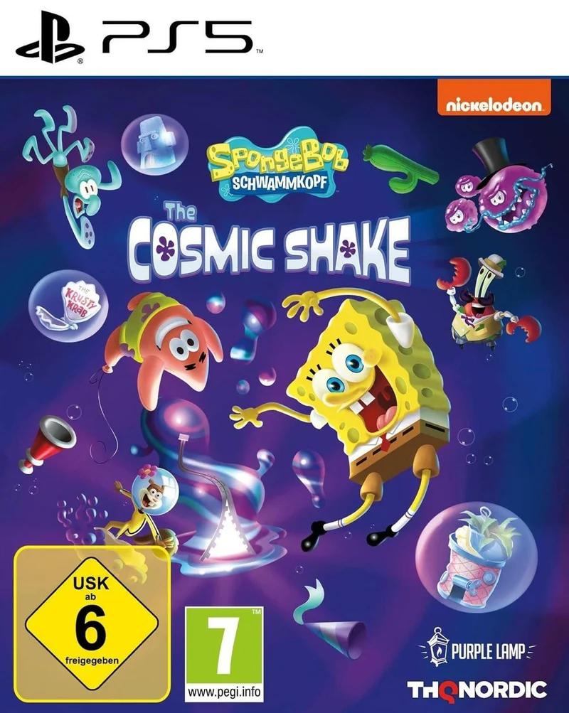 THQ Nordic SpongeBob Cosmic Shake PS5-Spiel - Jump & Run