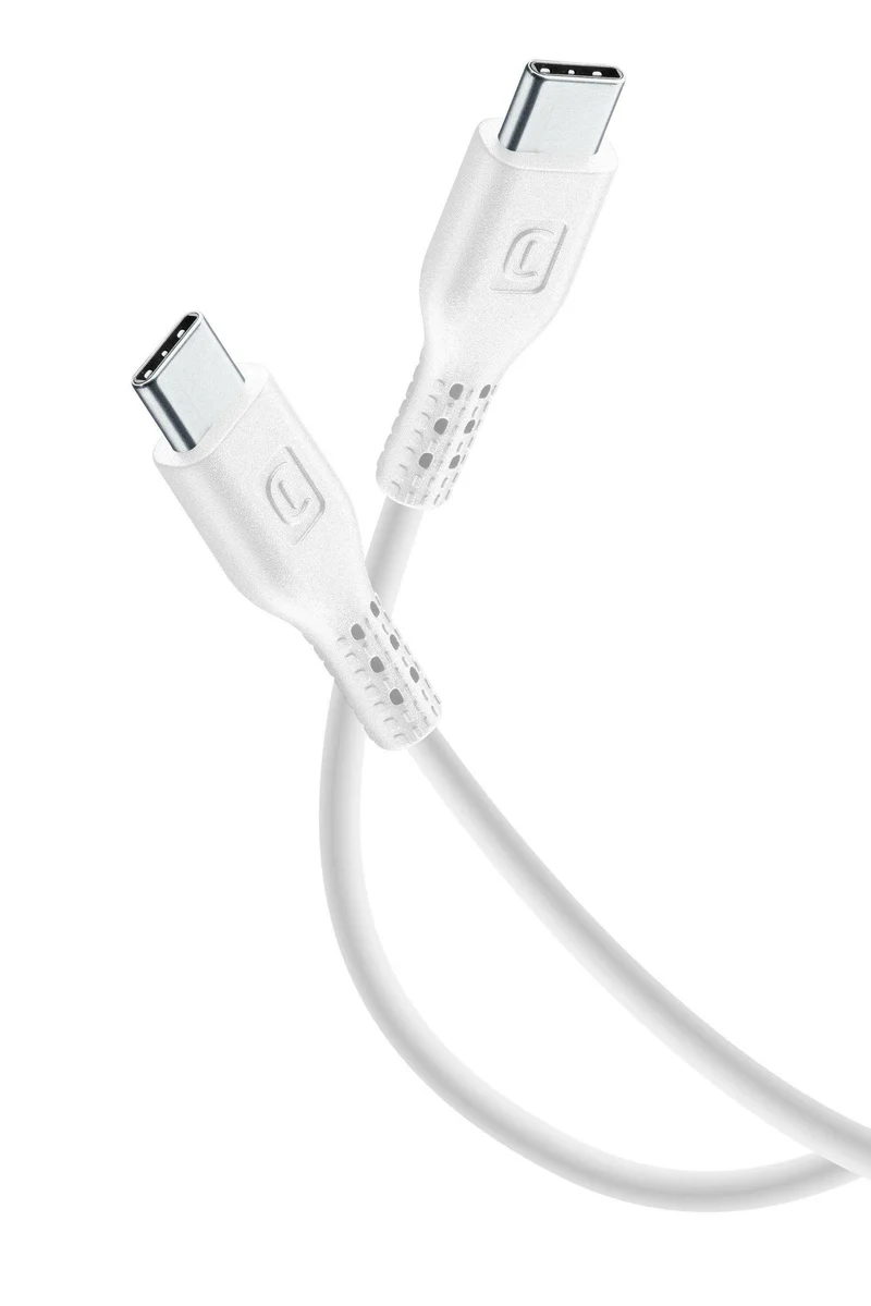 Cellularline 3m USB-C Power Cable - Weiß, Datenübertragung