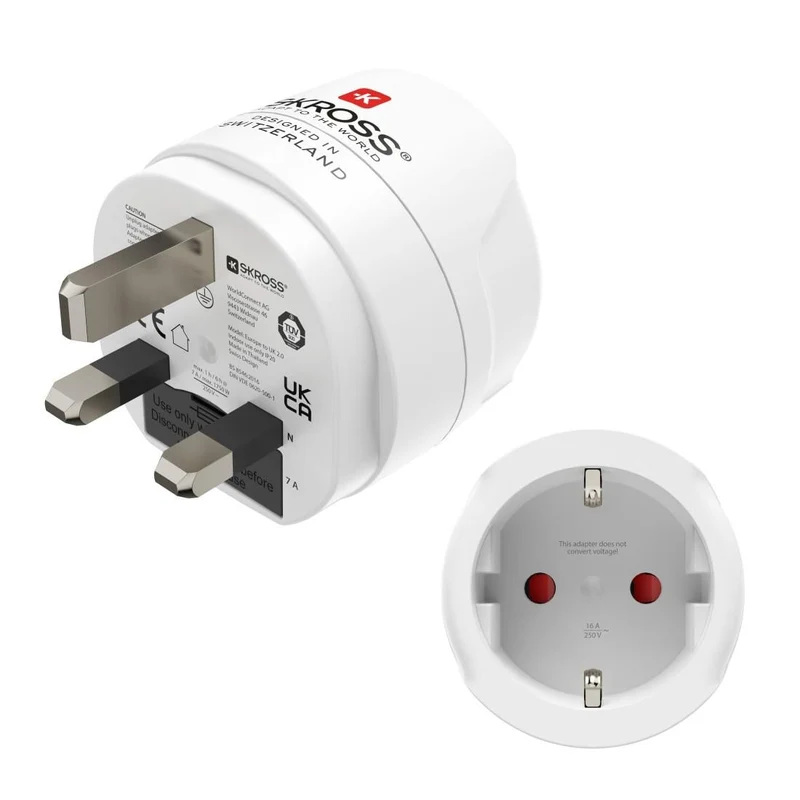 Hama 00223486 Reiseadapter Typ G/Type F