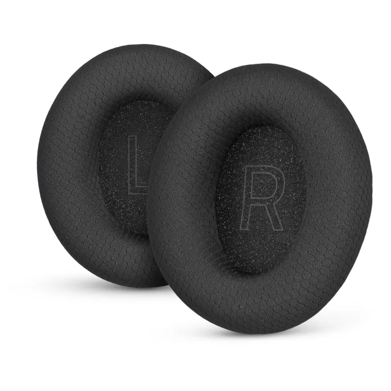Pad Telinga Fabrik Mesh untuk Razer Kraken V4/ V4 Pro V4 X V3/ V3 Pro V3 X Kitty V3 Pro Kitty V3 X Alat Dengar - Fabrik Mesh Bernafas & Buih Memori Gred Tinggi