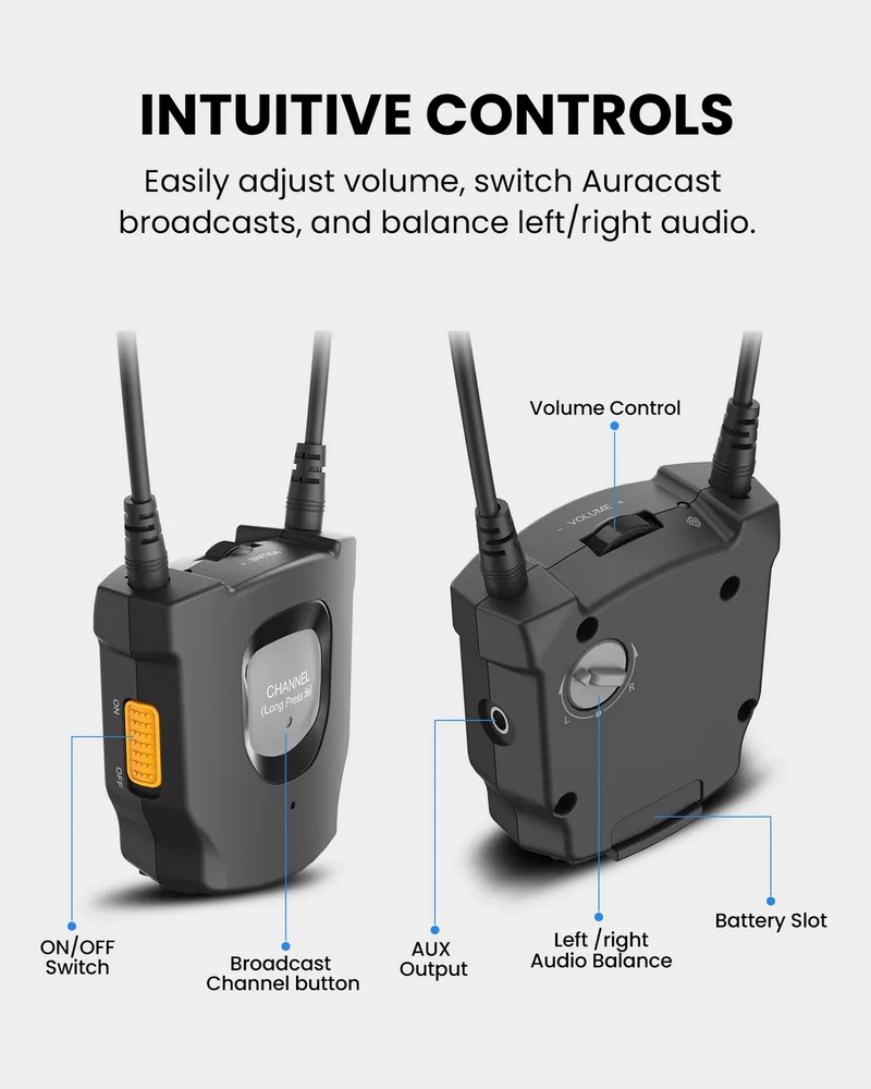 AuraCoil | Auracast Personal Receiver