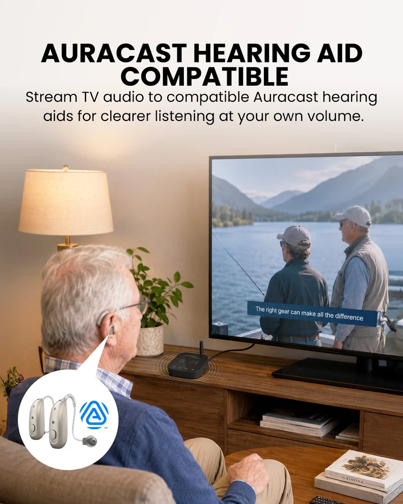 MediaCast | Auracast TV Transmitter HDMI ARC In