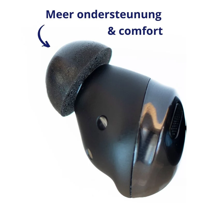 Schaumstoff-Ohrstöpsel für Samsung Galaxy Buds Pro – weiche Memory-Schaum-Ohrstöpsel – foamigo®