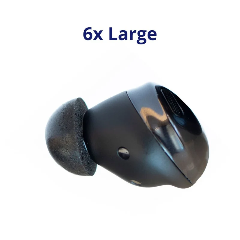 Schaumstoff-Ohrstöpsel für Samsung Galaxy Buds Pro – weiche Memory-Schaum-Ohrstöpsel – foamigo®