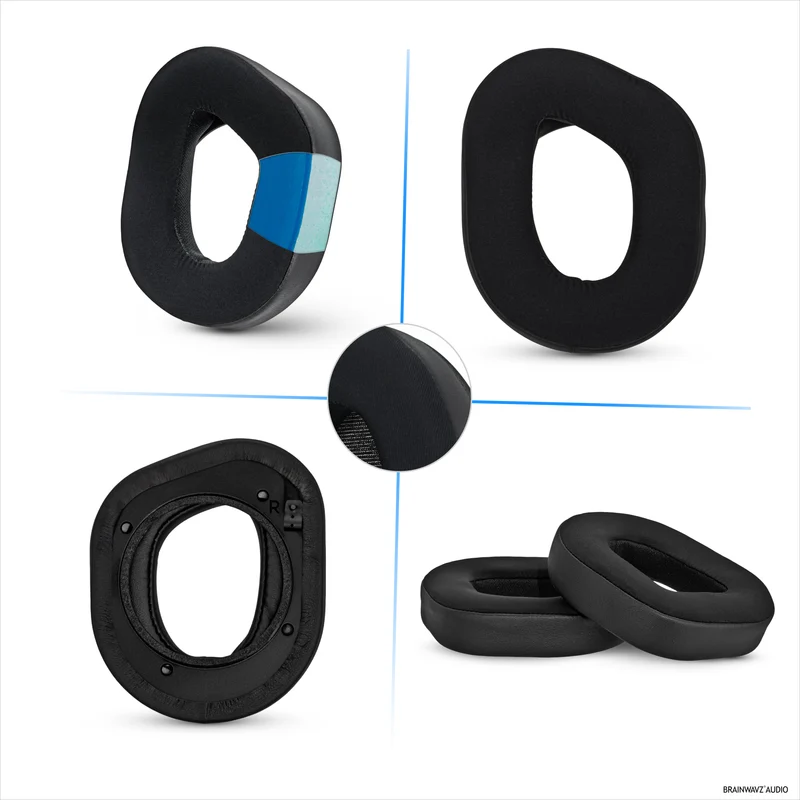 Hybrid-Ohrpolster für Turtle Beach Stealth 700 Gen 2 & Stealth 700 Gen 2 MAX Wireless. Kühlende Gel-Ohrpolster mit superweichem Stoff und dickem Memory-Schaum.