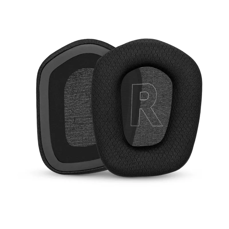 Pad Telinga Fabrik Mesh untuk Fon Kepala Logitech G733, G335 & G535, Fabrik Mesh Bernafas & Buih Memori Gred Tinggi