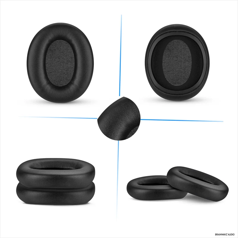 Pad Telinga Pengganti untuk Fon Kepala Skullcandy Crusher ANC 2. Kulit PU Lembut dengan Buih Memori Gred Tinggi untuk Keselesaan & Ketahanan Tambahan