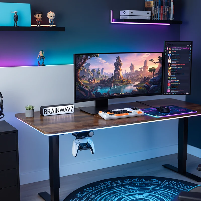 Untertischhalterung und Gamecontroller-Aufhänger für SteelSeries Arctis Nova Pro Wireless, Nova Pro Omni und Nova Elite Basisstation