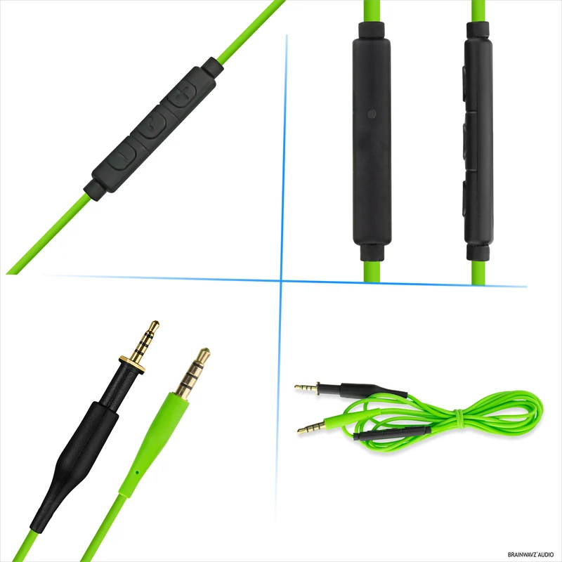 Kabel Audio Gantian Serasi dengan AKG K430 K450 K451 K452 K480 & Q460 – Alat Jauh Dalam Talian