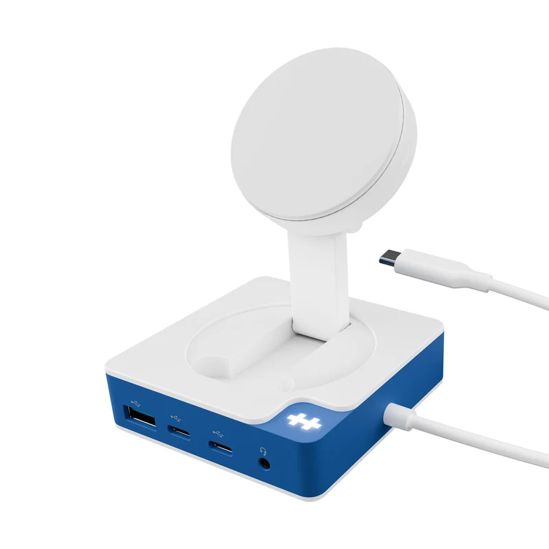 HyperDrive® Flex 5-Port-USB-C-Hub mit Qi-Telefonladegerät