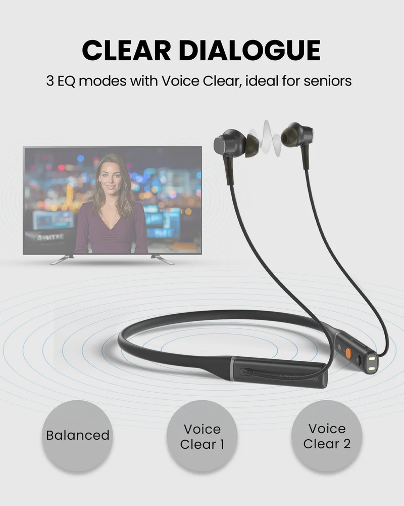 Loop | Auracast Neckband Earbuds with Charging Dock