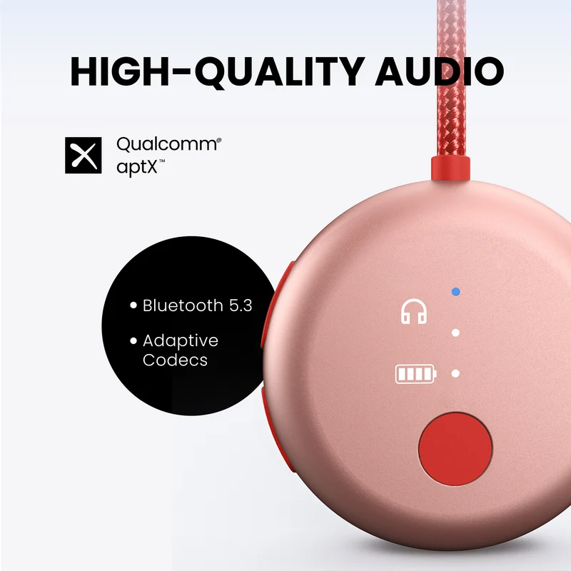SoundJet R1 | Airplane Bluetooth Adapter for Two Headphones