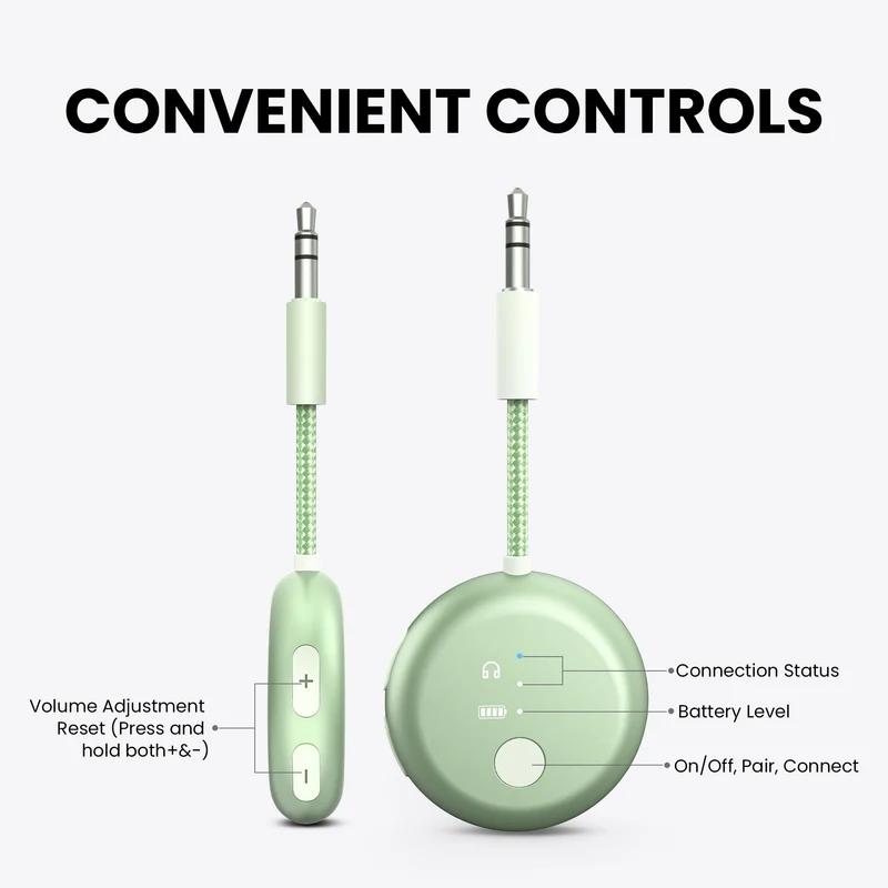 SoundJet R1 | Airplane Bluetooth Adapter for Two Headphones