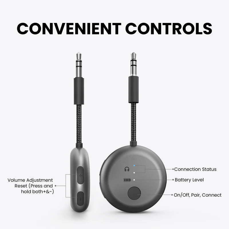 SoundJet R1 | Airplane Bluetooth Adapter for Two Headphones