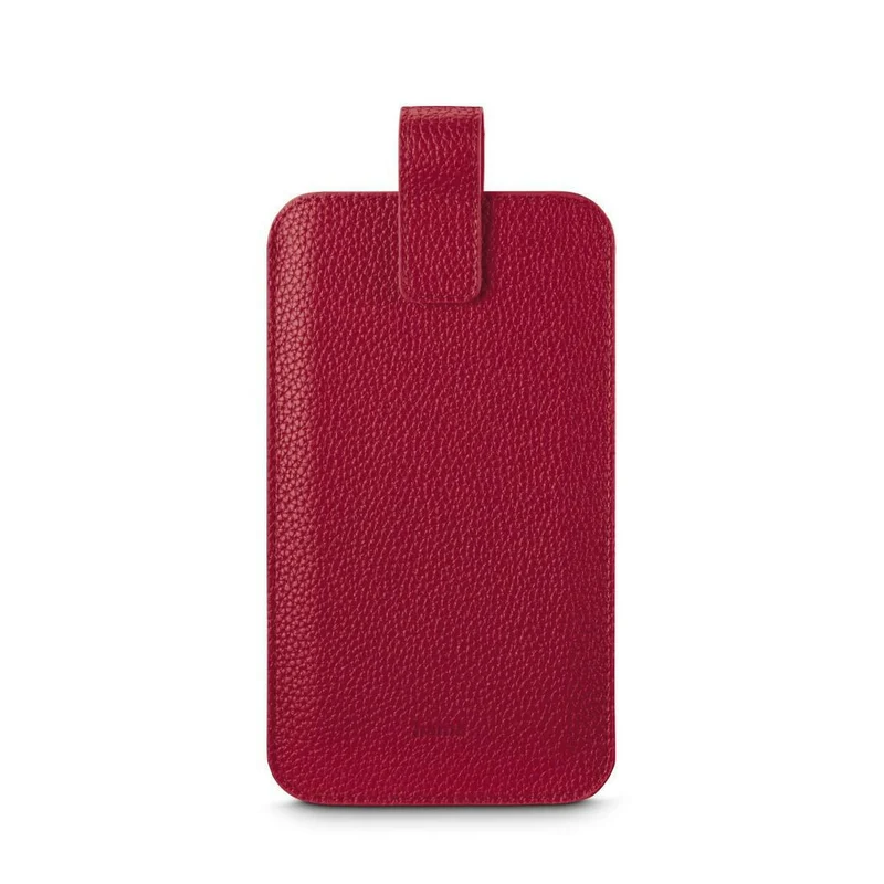 Hama Universal-Handyhülle Kunstleder Rot für Handys bis 16cm