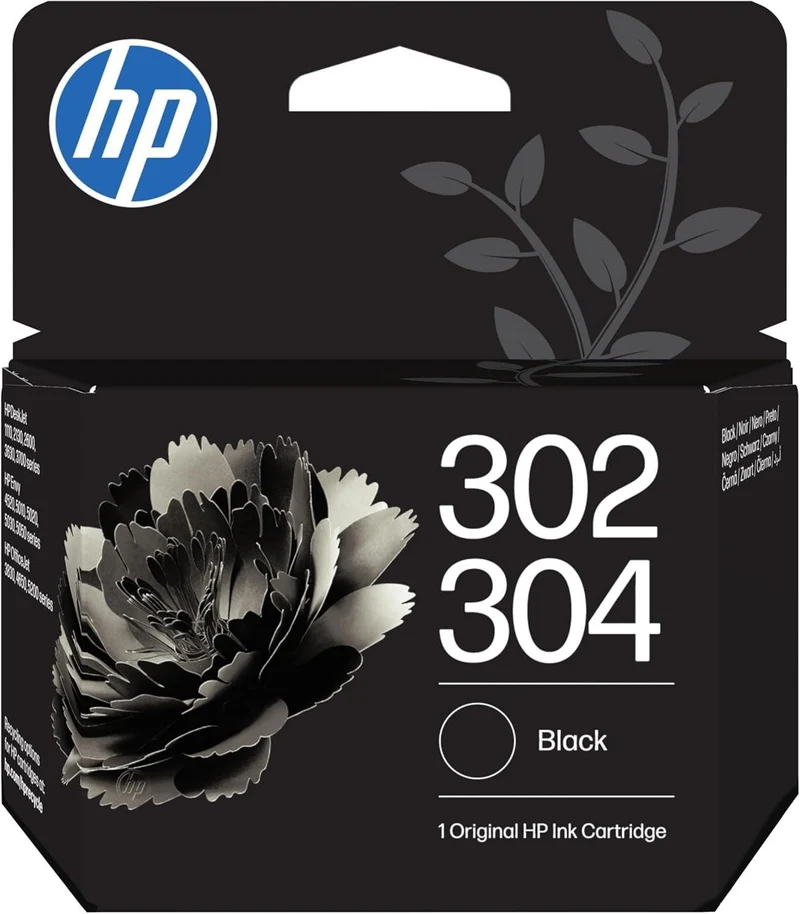 HP 302/304 Schwarz Original Druckerpatrone Standard
