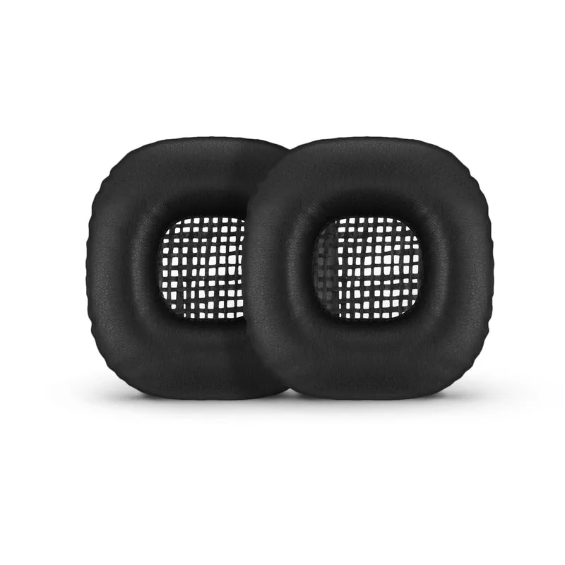 Ersatz-Ohrpolster für Marshall Major 2-Kopfhörer, PU-Leder, Memory Foam für zusätzlichen Komfort, verbesserte, robuste und langlebige Ohrpolster