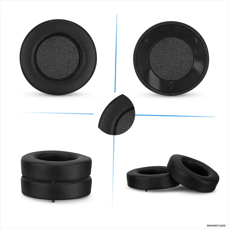 Ersatz-Ohrpolster für Razer MANO'WAR 7.1, PU-Leder, Memory Foam für zusätzlichen Komfort,