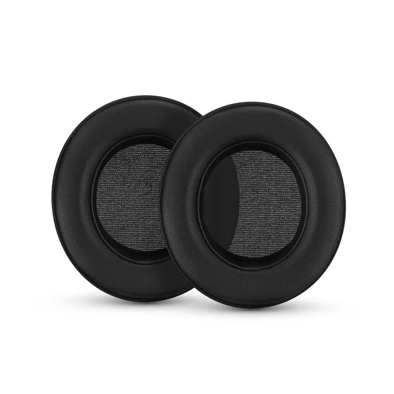 Pad Telinga Kulit PU untuk Fon Kepala Permainan Razer Kraken PRO V2 7.1, Kulit PU, Buih Memori