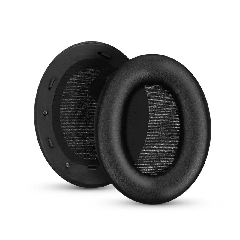 Ohrpolster aus Schaffell für die Kopfhörer Sony WH-1000XM4, weiches Echtleder, Memory Foam für extra Komfort, strapazierfähig und langlebig
