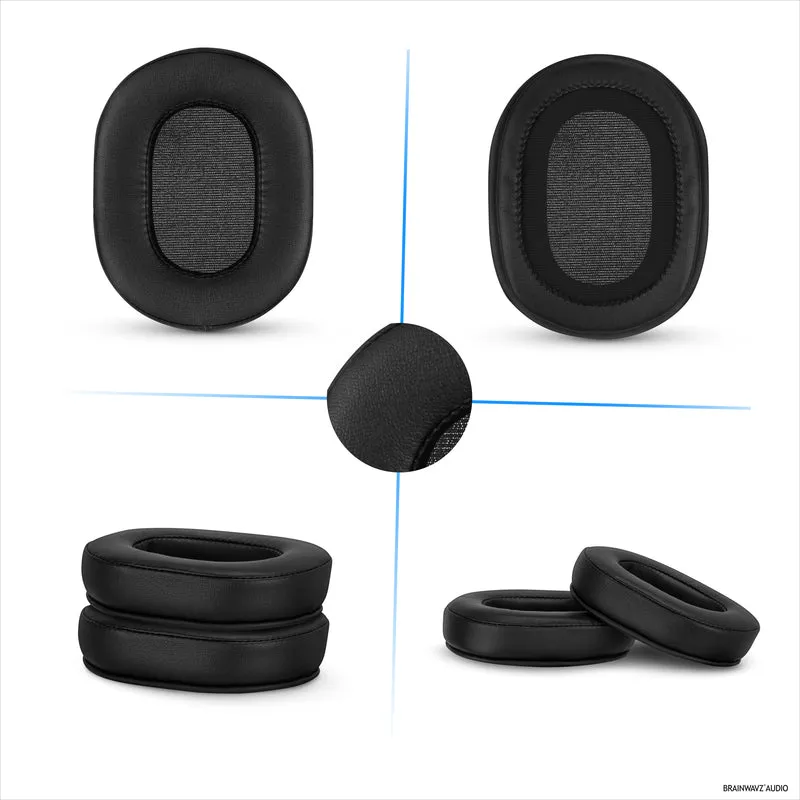 Ersatz-Ohrpolster für Sony WH-L600-Kopfhörer, PU-Leder, Memory Foam für zusätzlichen Komfort