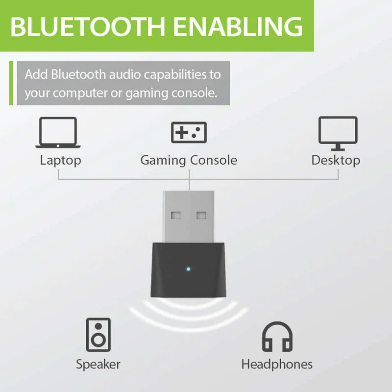 DG80P | Bluetooth USB Dongle Audio Adapter