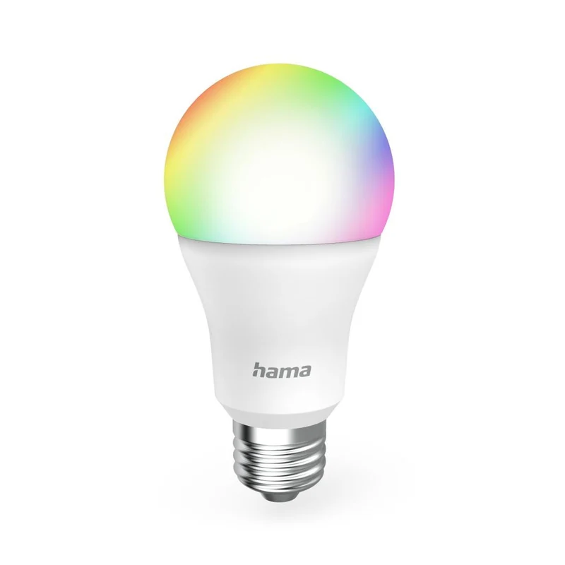 Hama Smarte WLAN-LED-Lampe E27 9W RGBW Matter