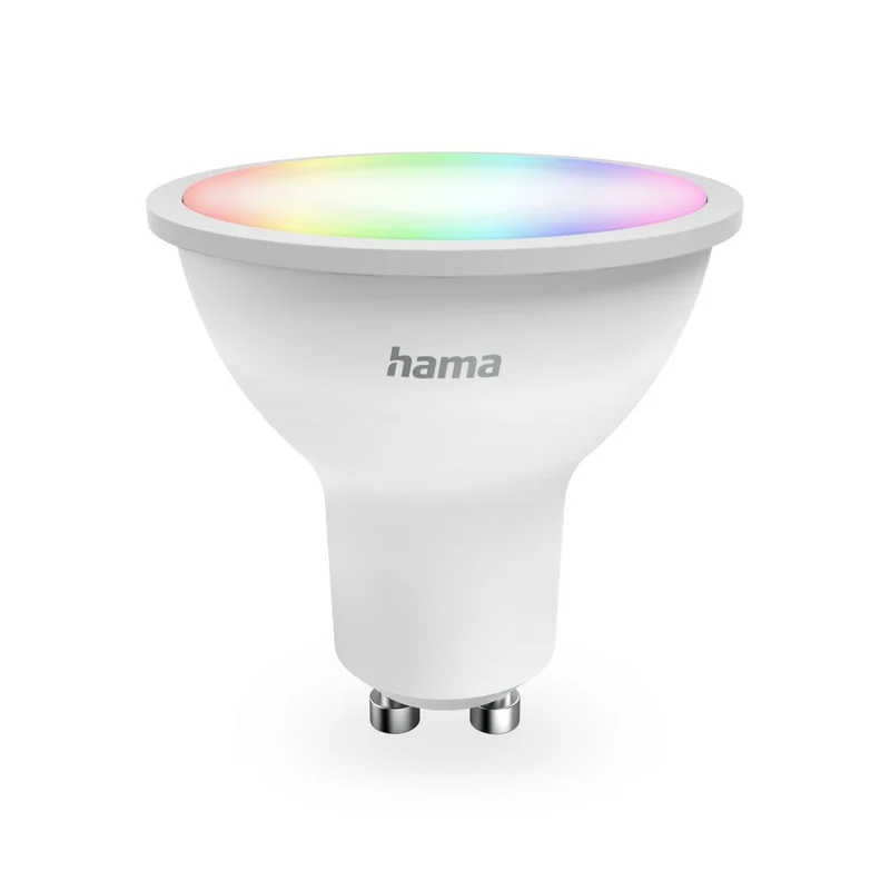 Hama Smarte WLAN-LED-Lampe GU10 Matter 4,9W RGBW
