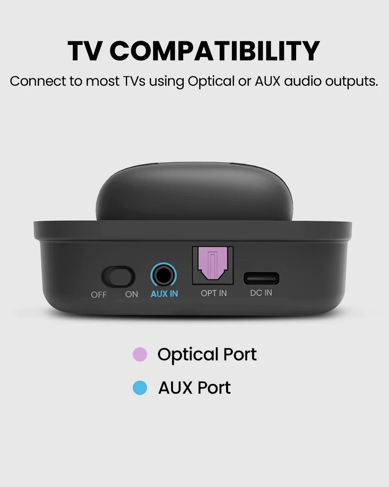 Aura Focus | Auracast TV Earbuds Set