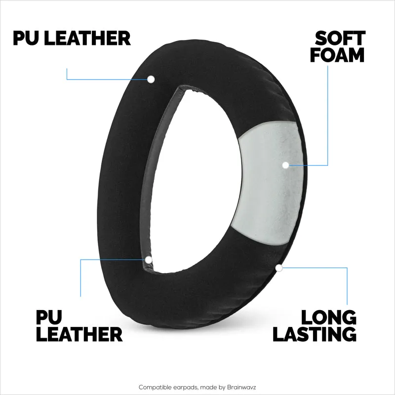 Pad Telinga Gantian untuk Fon Kepala Sennheiser HD700 - Kulit PU & Buih
