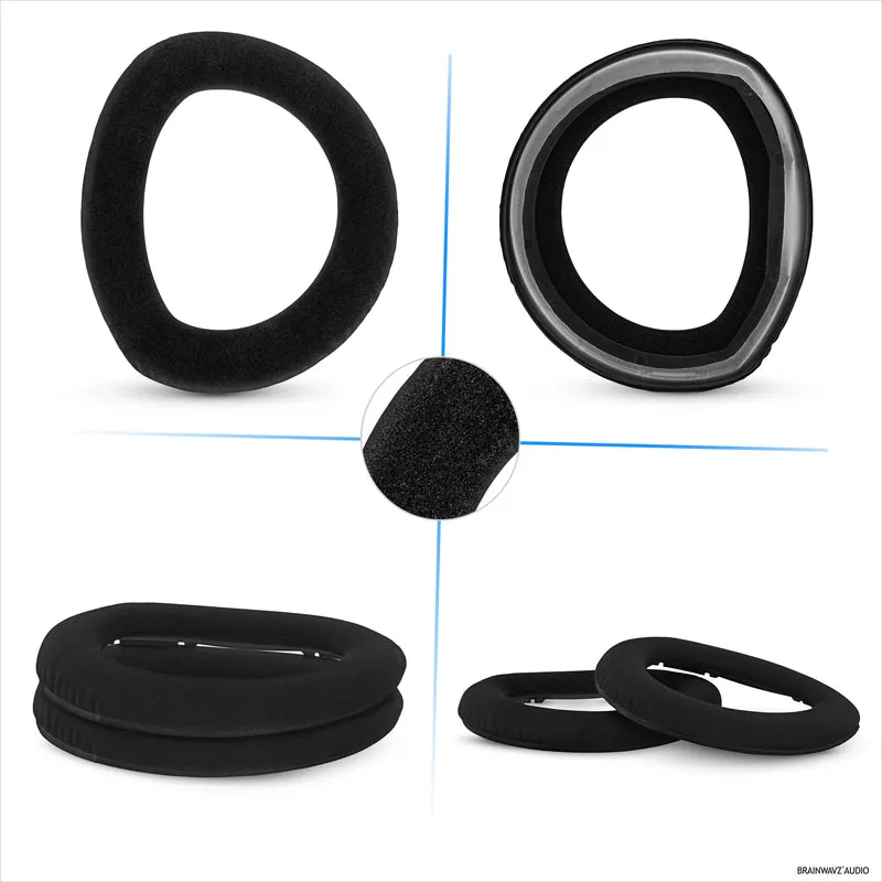 Pad Telinga Gantian untuk Fon Kepala Sennheiser HD800 - Kulit PU & Buih Lembut