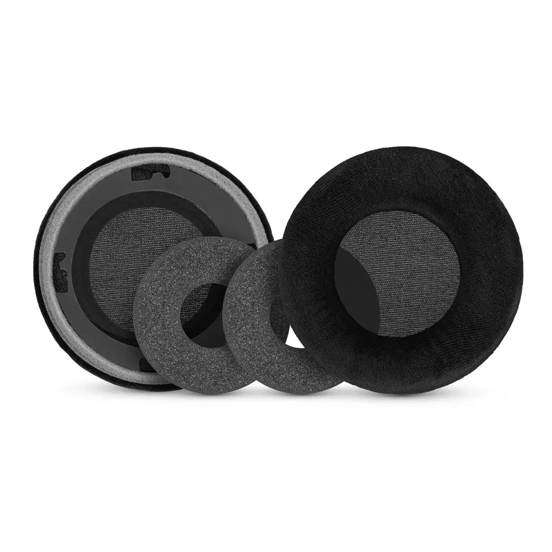 Pad Telinga Gantian untuk Fon Kepala AKG K701, K702, Q701, K601, K612, K712 - Velour & Buih Lembut