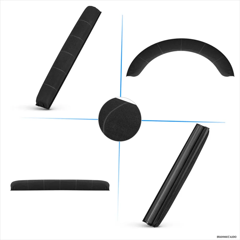 Ersatz-Kopfbügel für SENNHEISER HD700-Kopfhörer – weiches PU-Leder und Polsterpolster aus Memory-Schaum