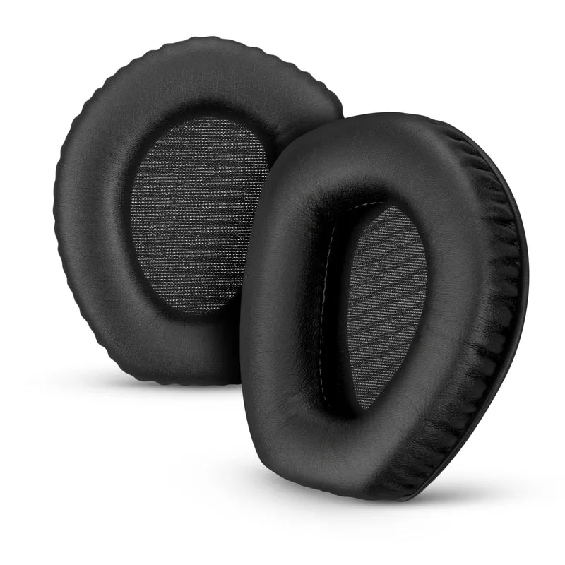 Pad Telinga Gantian untuk Fon Kepala SENNHEISER RS165, RS175, RS185 & RS195 - Kulit PU Lembut & Buih Lembut