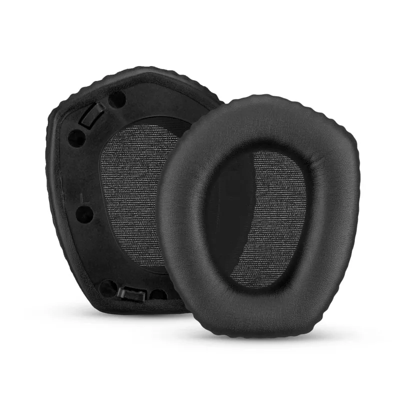 Pad Telinga Gantian untuk Fon Kepala SENNHEISER RS165, RS175, RS185 & RS195 - Kulit PU Lembut & Buih Lembut