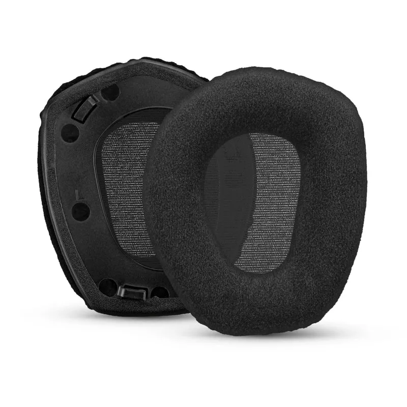 Velours-Ohrpolster für SENNHEISER RS165, RS175, RS185 und RS195 Kopfhörer – weiche Schaumstoff-Ohrpolster, HDR165, HDR175, HDR185, HDR195