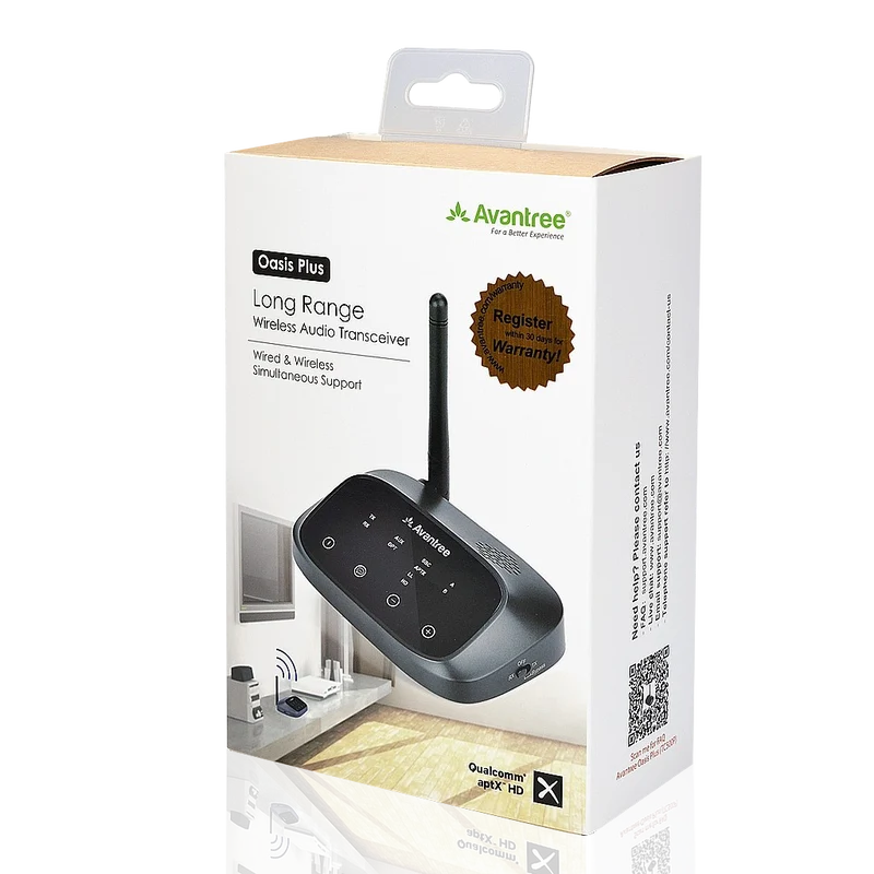Oasis Plus | Best Bluetooth Transmitter for TV