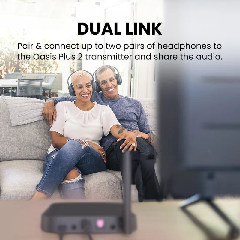 Oasis Plus 2 | Bluetooth Transmitter for TV, PC