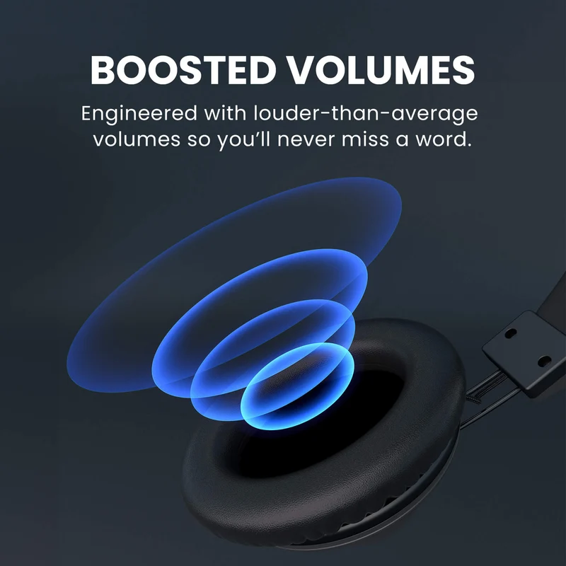 Audition 3 | Bluetooth Over ear Headphones with Charging Dock
