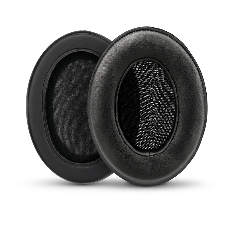 Schaffell-Ohrpolster für Sennheiser HD600, HD650, HD660S, HD525, HD535, HD545 und Massdrop HD58X, HD6XX Kopfhörer – Memory-Schaum mit weichem Schaffell-Leder