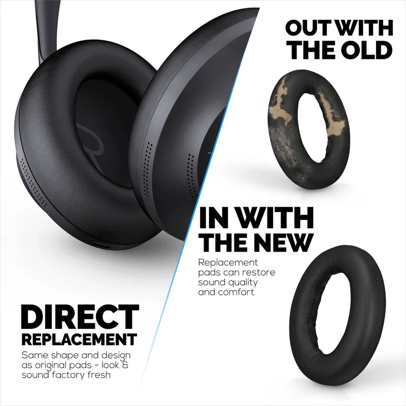 Ersatz-Ohrpolster für Bose NC700 Wireless-Kopfhörer, weiches PU-Leder