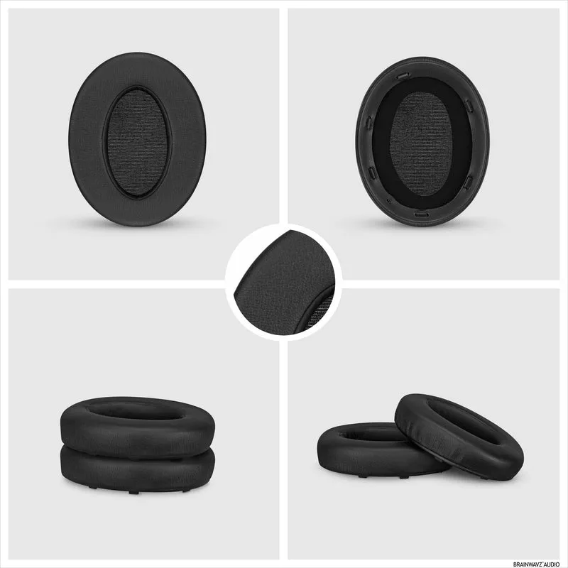 Pad Telinga Gantian untuk Fon Kepala Wayarles Sony WH-XB910N Dengan Kulit PU Lembut & Buih Memori