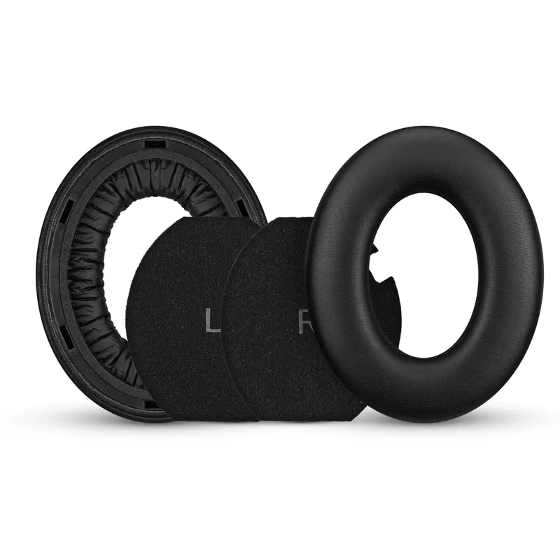 Pad Telinga Gantian untuk Fon Kepala Wayarles Sennheiser Momentum 4 dengan Kulit PU Lembut & Busa Memori