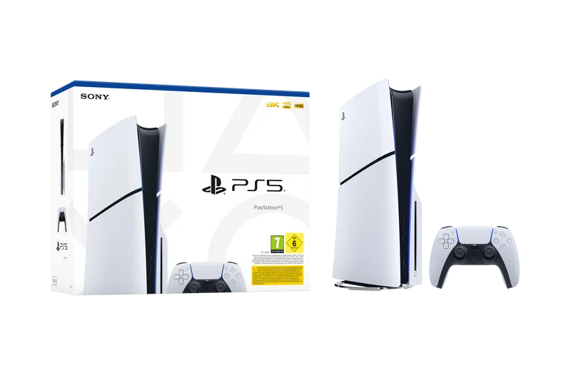 Sony PS5 Slim Spielkonsole 1TB 4K HDR Raytracing - Bis zu