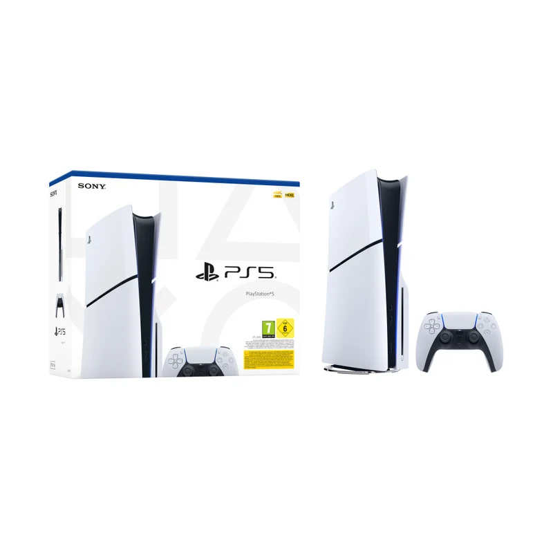 Sony PS5 Slim Spielkonsole 1TB 4K HDR Raytracing - Bis zu