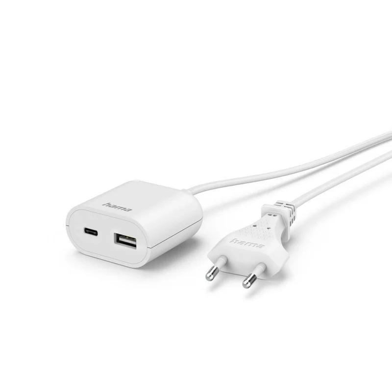 Hama USB-Netzteil 1,9m Kabel, 1x USB-A, 1x USB-C, 3,5A