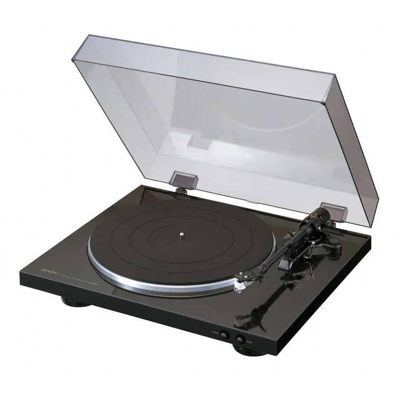 Denon DP-300F Vollautomatischer Plattenspieler schwarz