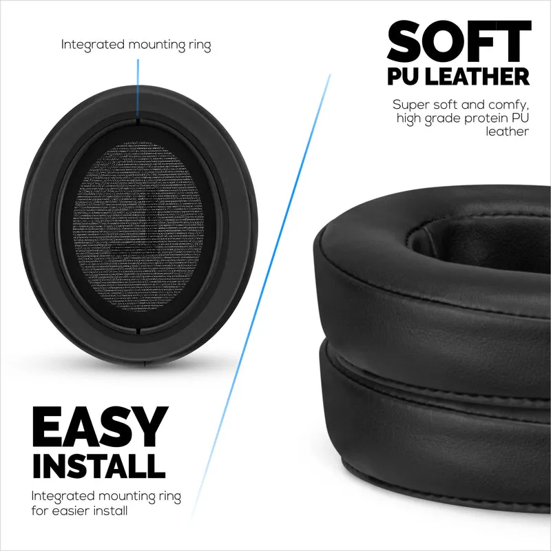 Pad Telinga Gantian Sennheiser Momentum 3 dengan Buih Memori Tebal & Kulit PU Lembut