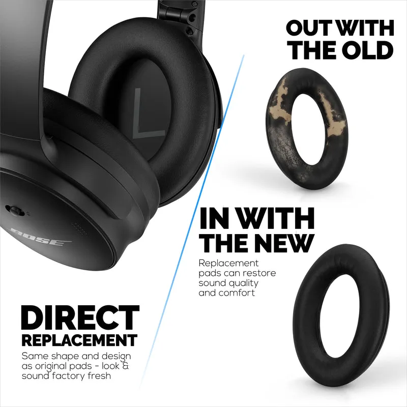 Bose QC45 Ersatz-Premium-Ohrpolster