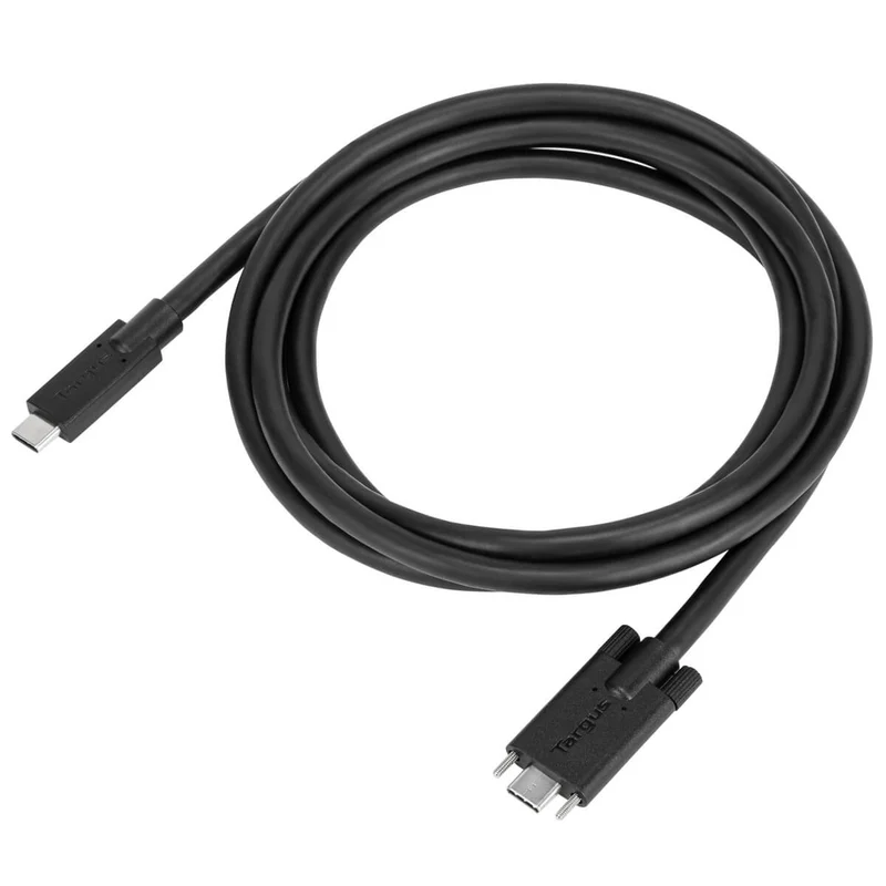 1,8 Meter USB-C®-Stecker auf USB-C®-Stecker 10Gbps Einschraubkabel